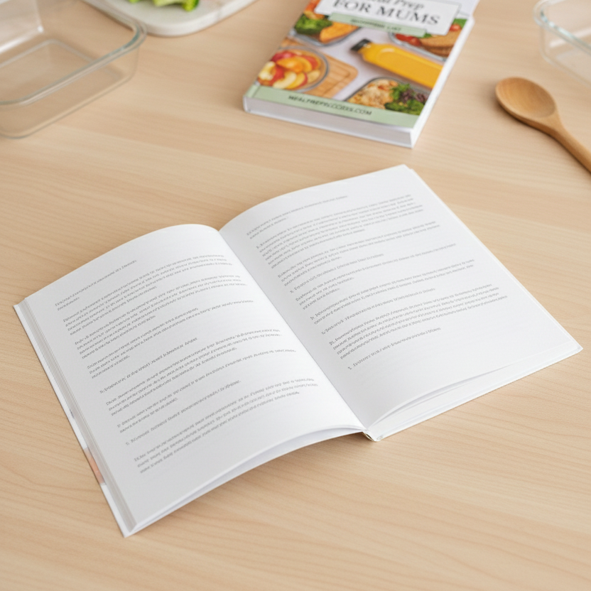 Meal Prep Cookbook + Shopping List Bundle